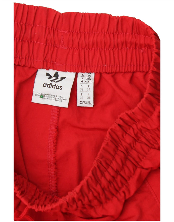Γυναικεία αθλητική φόρμα ADIDAS Top Jacket UK 6 XS Red Polyester