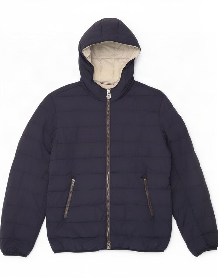 Colmar Ανδρικό μπουφάν με κουκούλα IT 52 Large Navy Blue Polyamide