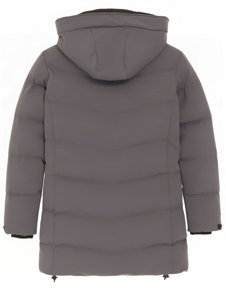 Superdry γυναικείο παλτό με κουκούλα UK 8 Small Grey
