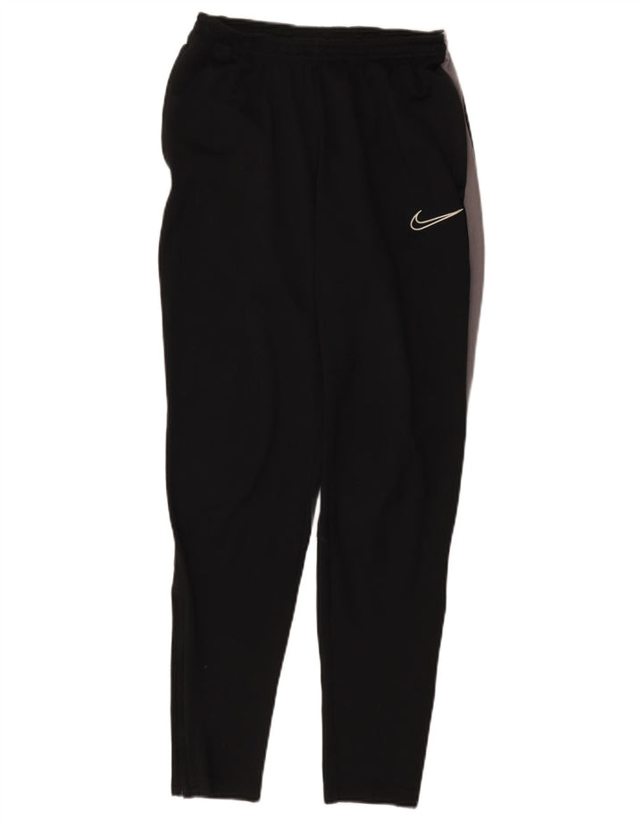 Ανδρικό παντελόνι αθλητικής φόρμας Nike Dri Fit Μικρό μαύρο χρώμα από πολυεστέρα