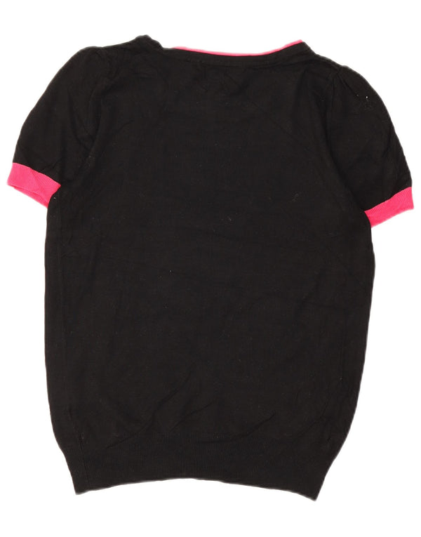 Marks & Spencer Γυναικείο πουλόβερ με λαιμόκαυστο UK 12 Medium Black