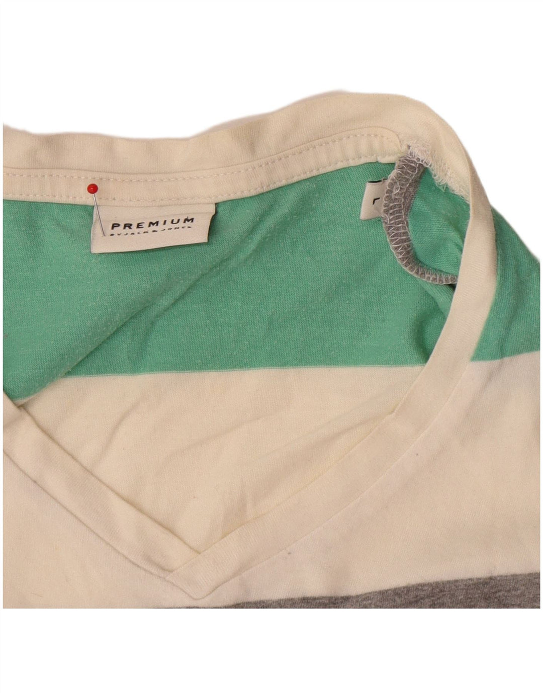 Jack & Jones Ανδρικό T-Shirt Top μεγάλο πολύχρωμο ριγέ