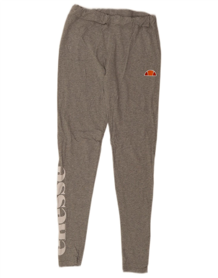 Ellesse Γυναικείο Γραφικό Κολάν UK 10 Μικρό Γκρι Βαμβακερό