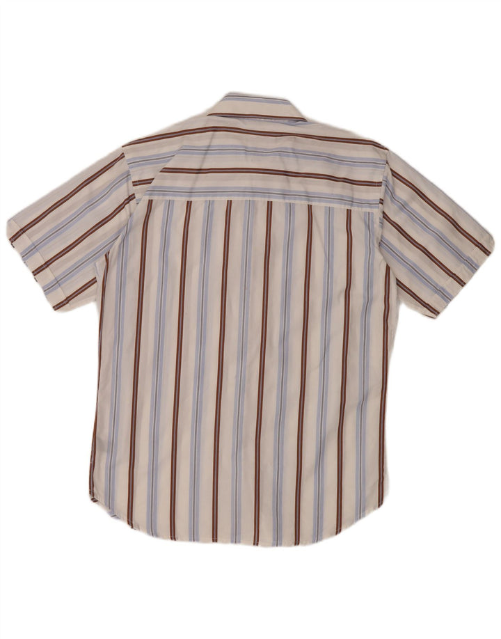 PIERRE CARDIN Ανδρικό κοντομάνικο πουκάμισο μεσαίο πολύχρωμο ριγέ