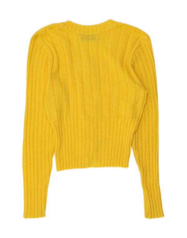 Sport Staff Γυναικεία ζακέτα Crop UK 10 Small Yellow