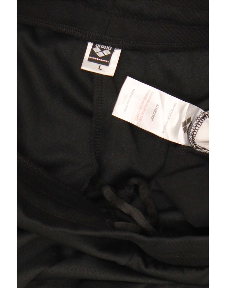 Ανδρική αθλητική φόρμα Arena Παντελόνι Joggers Large Black Colourblock Πολυεστέρας