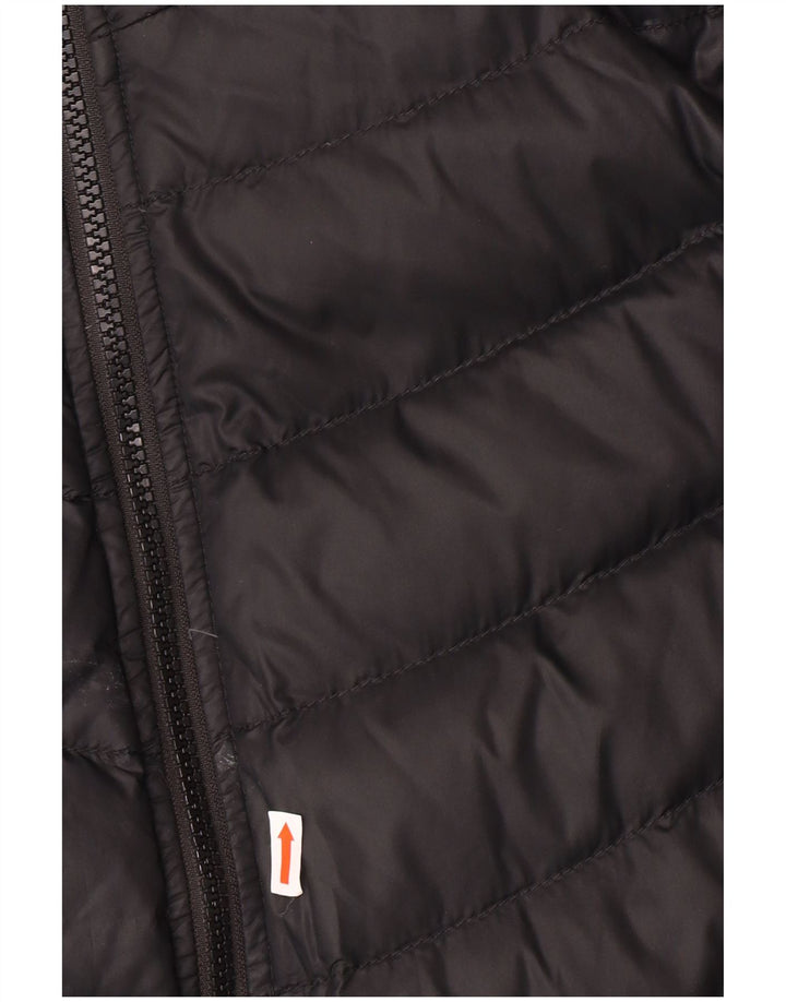 The North Face γυναικείο παλτό με αναστρέψιμο padded UK 12 Medium Black Nylon