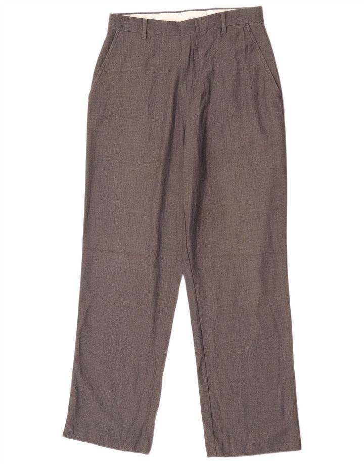 Chaps Boys Straight Παντελόνι Chino 15-16 ετών W28 L30 Grey Polyester