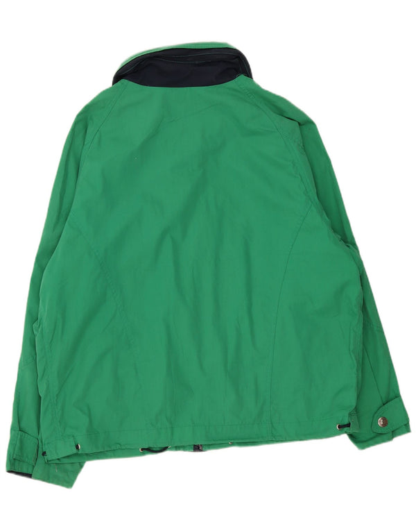 Ανδρικό μπουφάν αντιανεμικό Roy Rogers UK 40 Large Green Colourblock Βαμβακερό