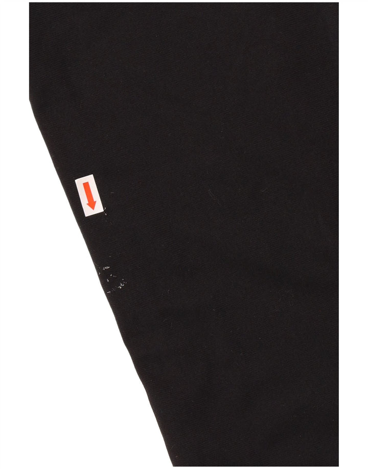 Ανδρική αθλητική φόρμα NIKE Παντελόνι μεγάλο μαύρο πολυεστέρα