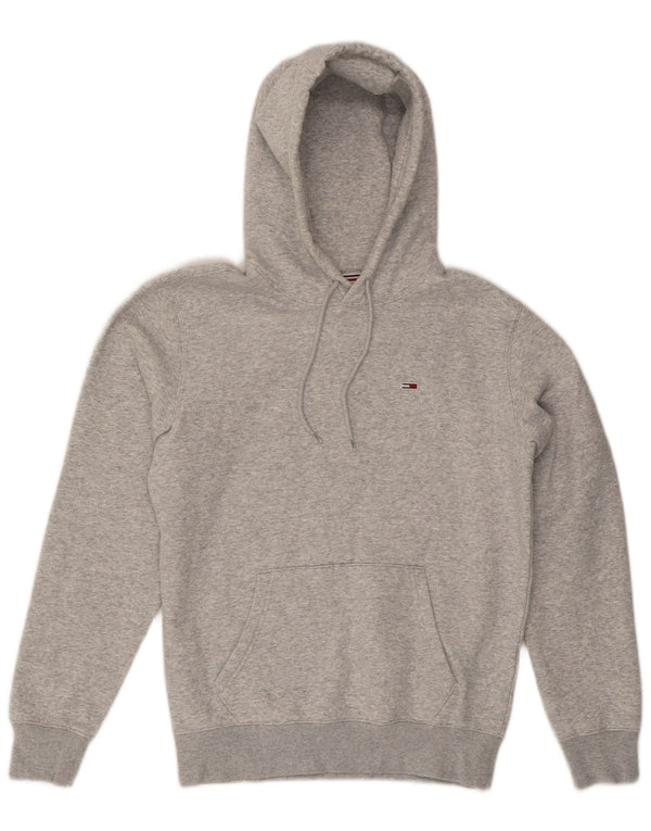 TOMMY HILFIGER Ανδρικό Hoodie Jumper XS Γκρι βαμβακερό