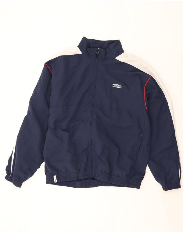 Ανδρική φόρμα γυμναστικής Umbro Top Jacket XL Navy Blue Colorblock Polyester