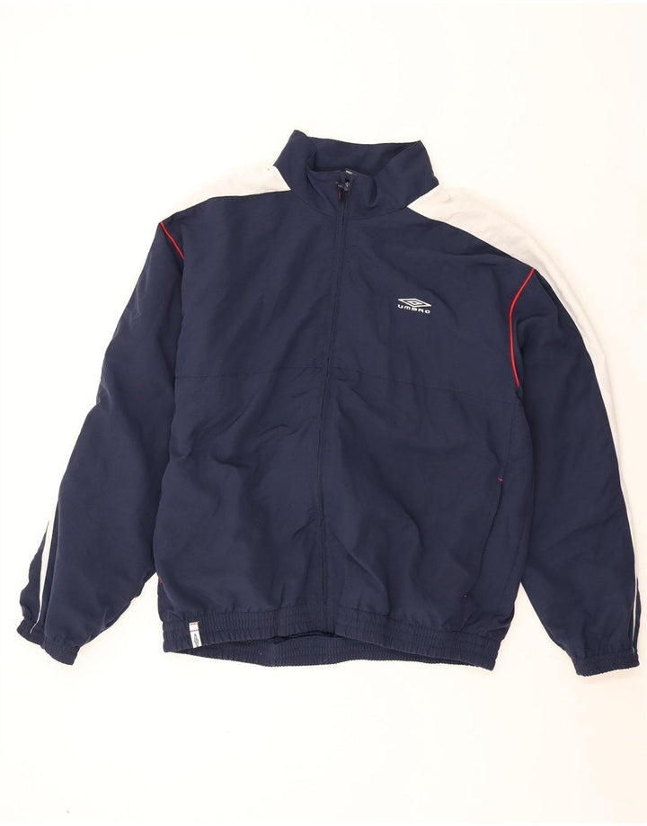 Ανδρική φόρμα γυμναστικής Umbro Top Jacket XL Navy Blue Colorblock Polyester