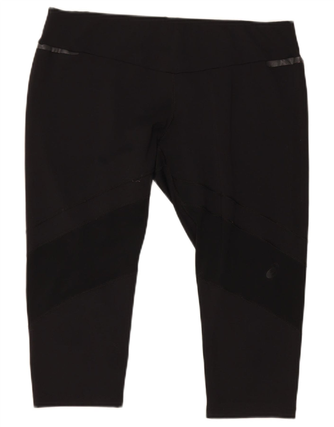 Asics Γυναικεία Κάπρι Κολάν UK 18 XL Μαύρο Πολυεστέρας