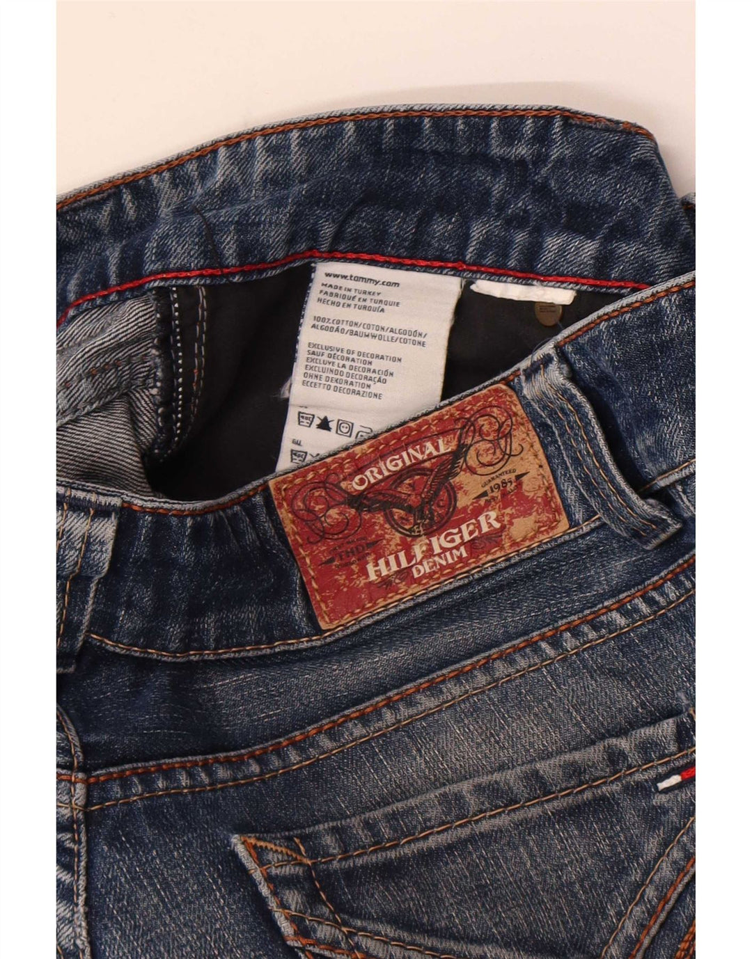 Tommy Hilfiger Γυναικείο Bootcut Jeans W28 L34 Μπλε βαμβακερό