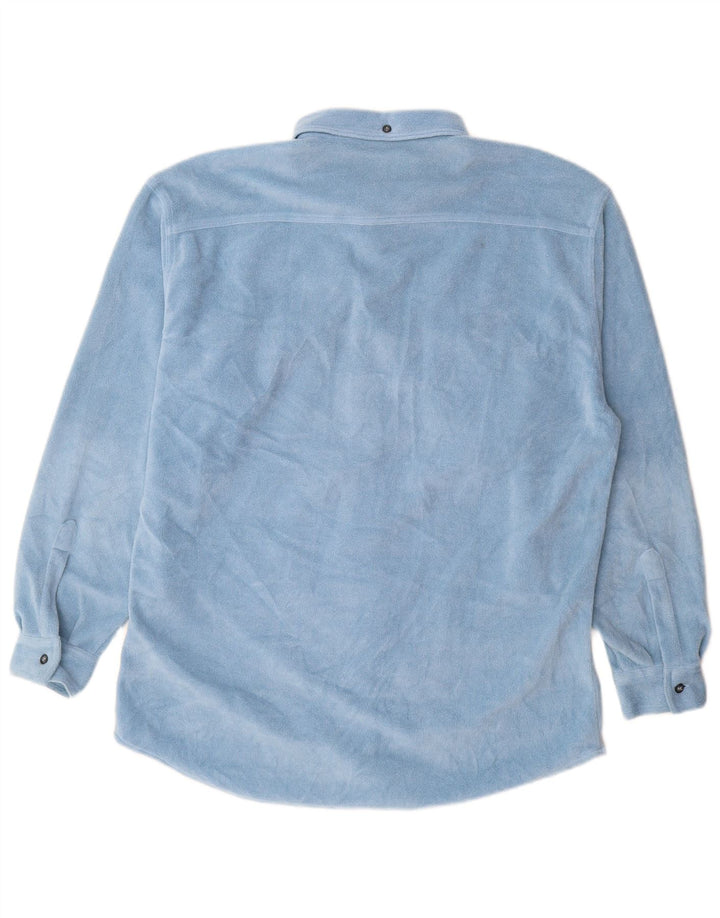 FILA Ανδρικό πουκάμισο Fleece IT 52/54 Large Blue Polyester
