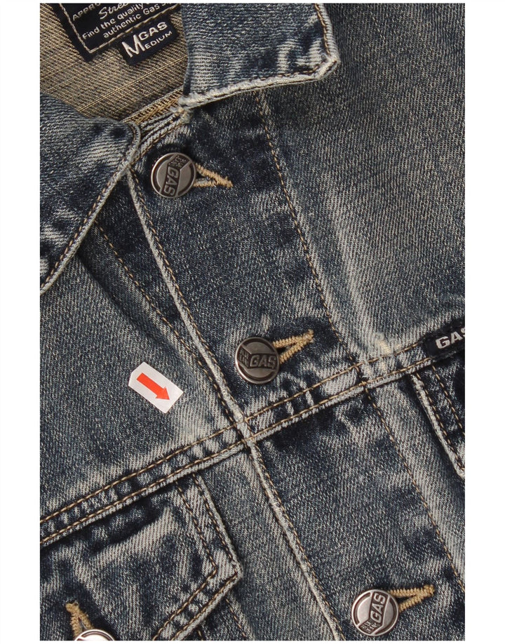 Gas Γυναικείο Τζιν Μπουφάν UK 14 Medium Blue