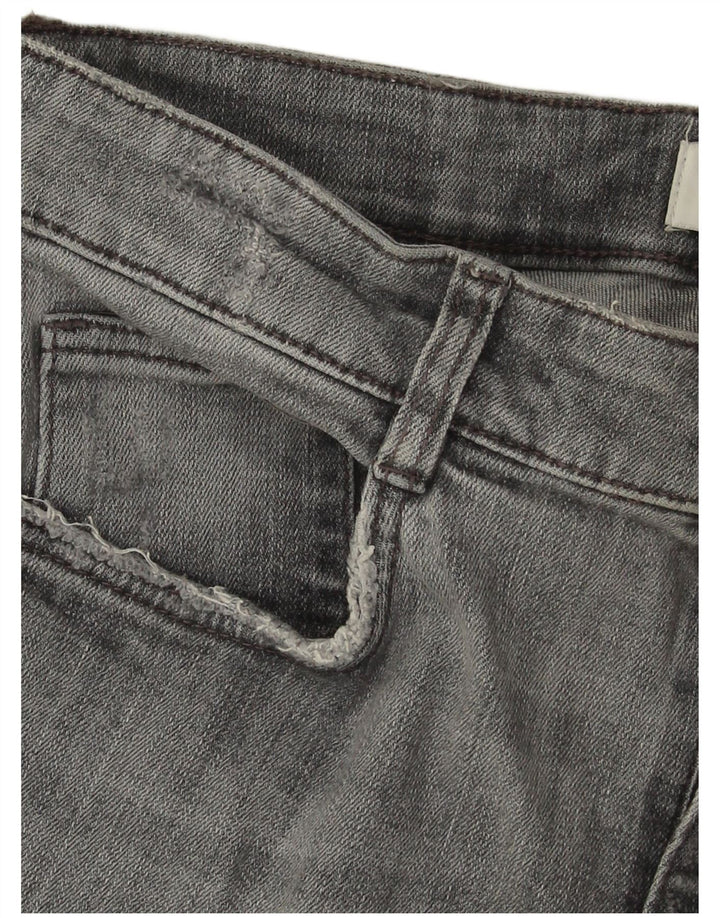 ZARA Γυναικείο Skinny Jeans EU 40 Medium W30 L26 Γκρι βαμβακερό