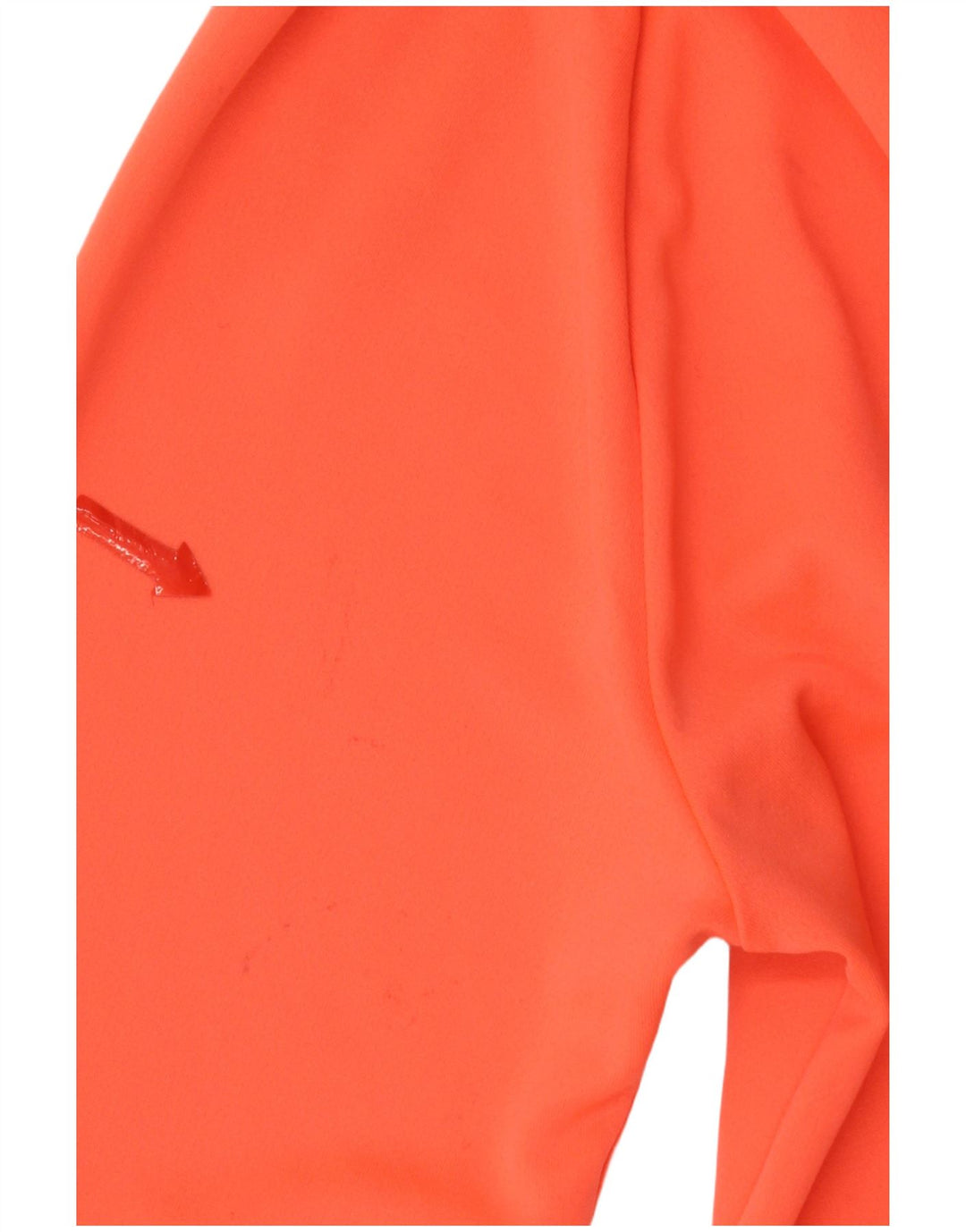 Γυναικεία αθλητική φόρμα Nike Dri Fit γραφικό πουλόβερ Top 10 UK Small Orange