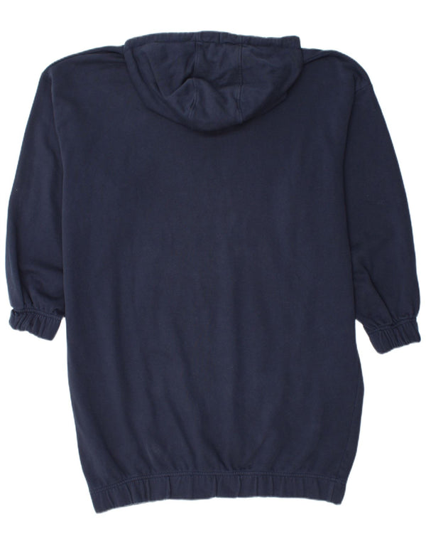 Πόλο Ασν. Γυναικείο Oversized Φόρεμα Hoodie UK 16 Large Navy Blue από βαμβάκι