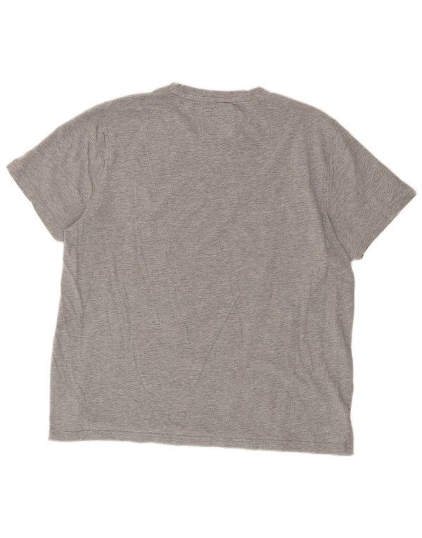 Ανδρικό T-Shirt Crew Clothing Top XL Γκρι βαμβακερό