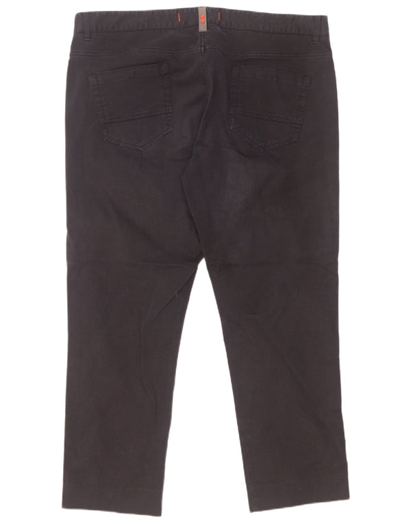 Slam Mens Slim Casual Παντελόνι IT 54 2XL W38 L27 Navy Blue Cotton