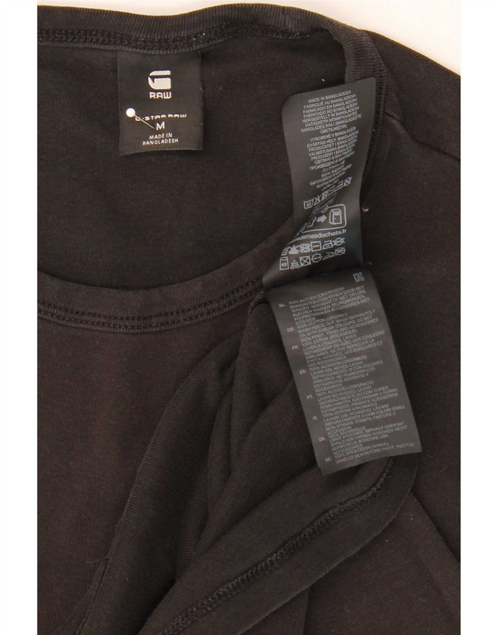 Ανδρικό T-Shirt G-Star Top Μεσαίο μαύρο βαμβακερό