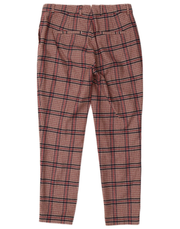 Παντελόνι Gant Slim Suit UK 12 Medium W30 L28 Red Houndstooth Wool