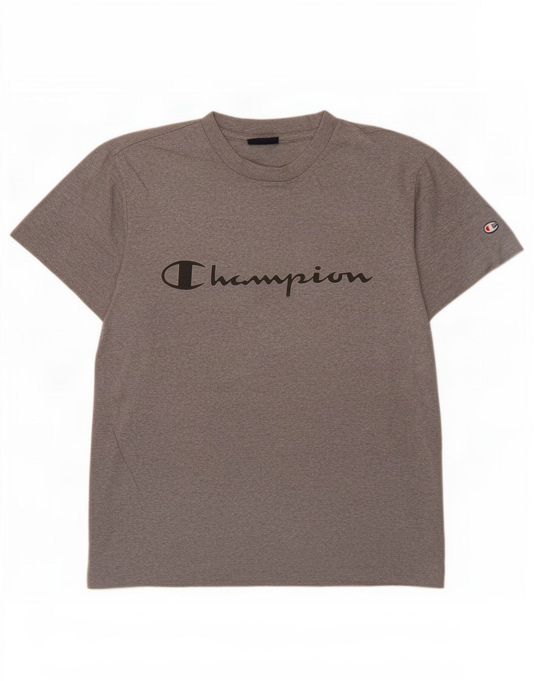 Champion Ανδρικό γραφικό T-Shirt Top Μικρό Γκρι βαμβακερό