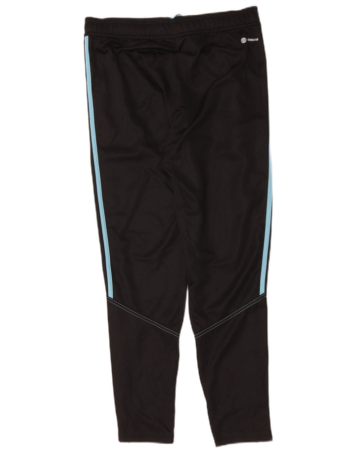 Ανδρικό παντελόνι αθλητικής φόρμας Adidas Aeroready Μεσαίο μαύρο πολυεστέρα