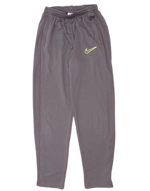 Παντελόνι αθλητικής φόρμας Nike Boys Dri Fit 13-14 ετών W27 L27 Γκρι πολυεστέρας