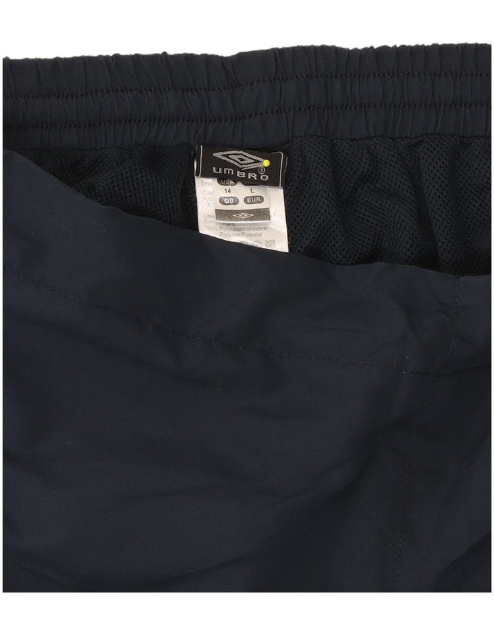 Γυναικεία αθλητική φόρμα UMBRO Παντελόνι UK 14 Medium Navy Blue Polyester