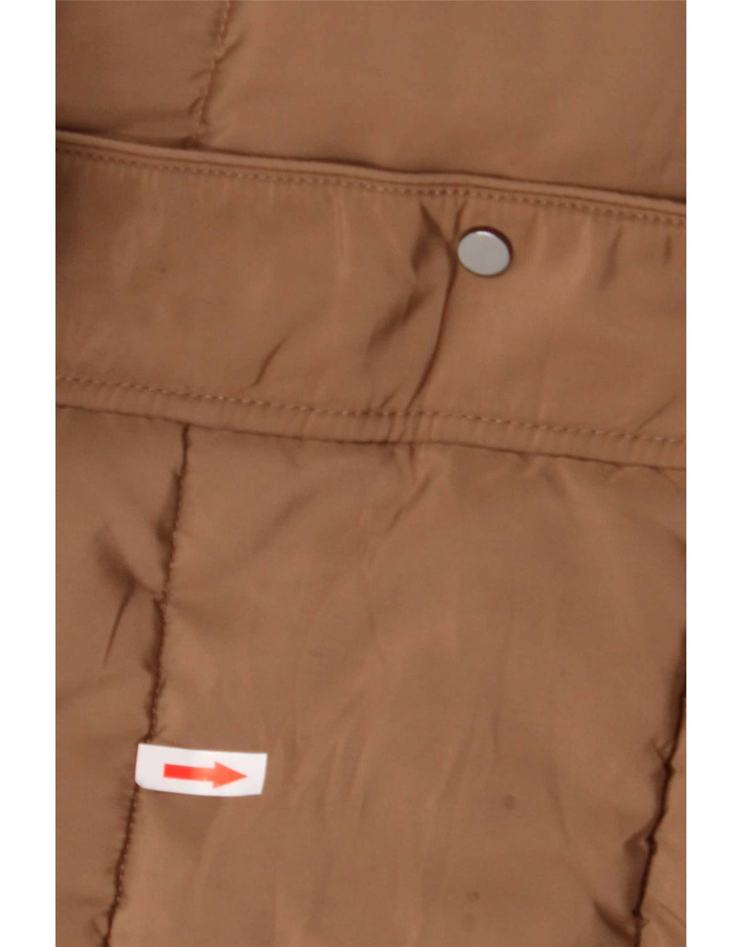 Hobbs Γυναικείο παλτό με επένδυση UK 8 Small Brown Colorblock Polyester