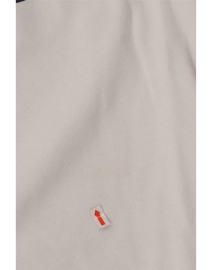 ELLESSE Γυναικείο Φούτερ γραφικό Oversized Jumper UK 8 Small White