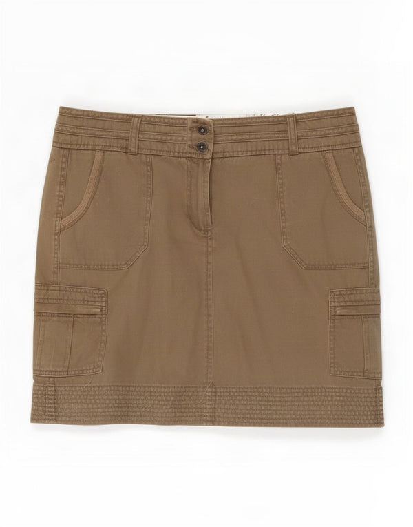 Fat Face Γυναικεία Μίνι Φούστα Cargo UK 12 Medium W36 Χακί Βαμβακερό
