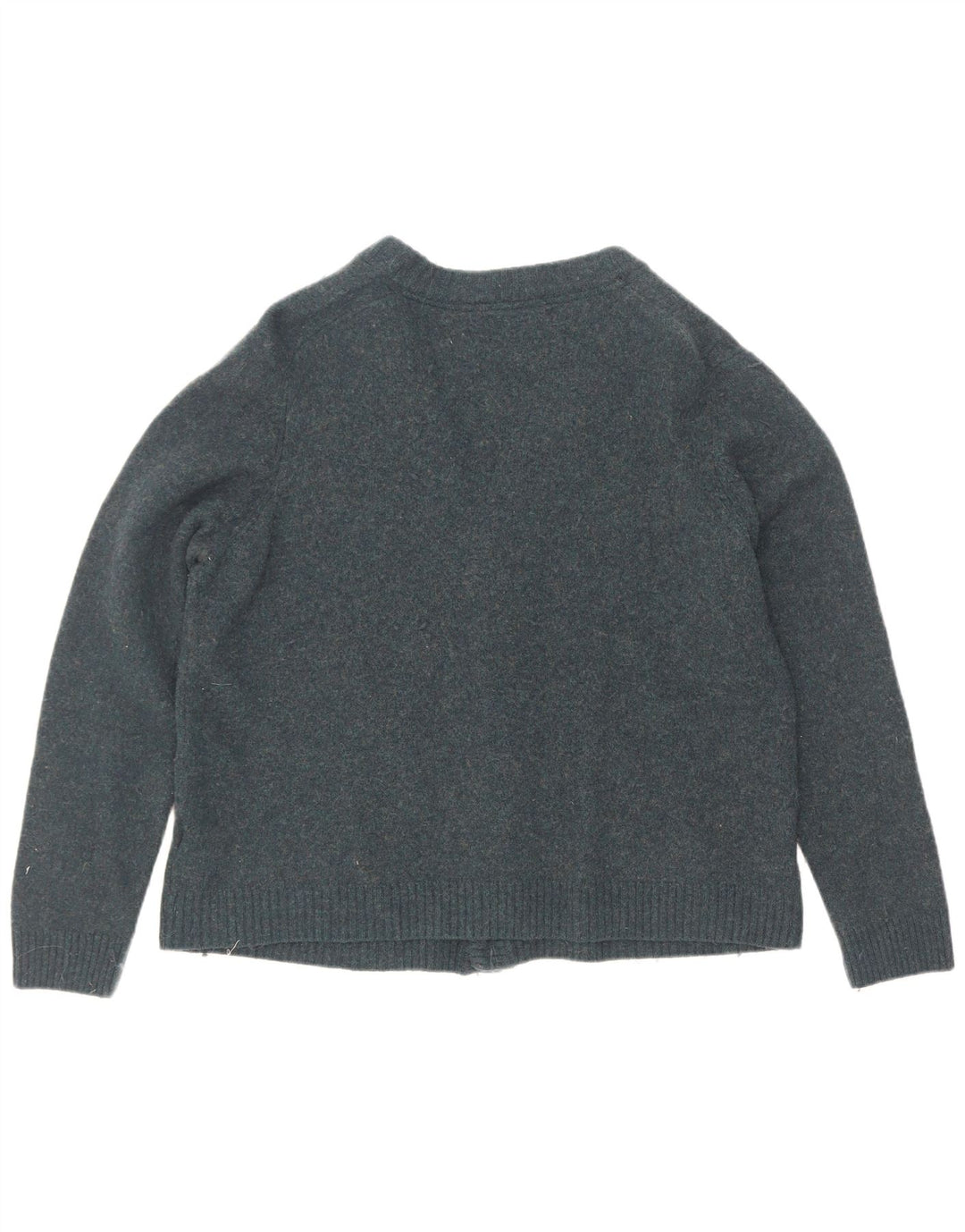 Ανδρικό πουλόβερ ζακέτα Marks & Spencer 2XL μπλε μαλλί