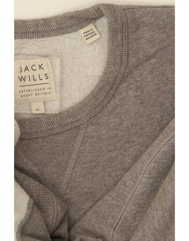 Ανδρικό φούτερ Jack Wills Jumper Μεσαίο γκρι βαμβακερό