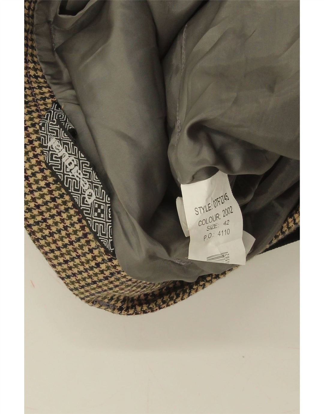 DESIGUAL Γυναικεία φούστα φούσκα EU 42 Large W30 Grey Patchwork Polyester