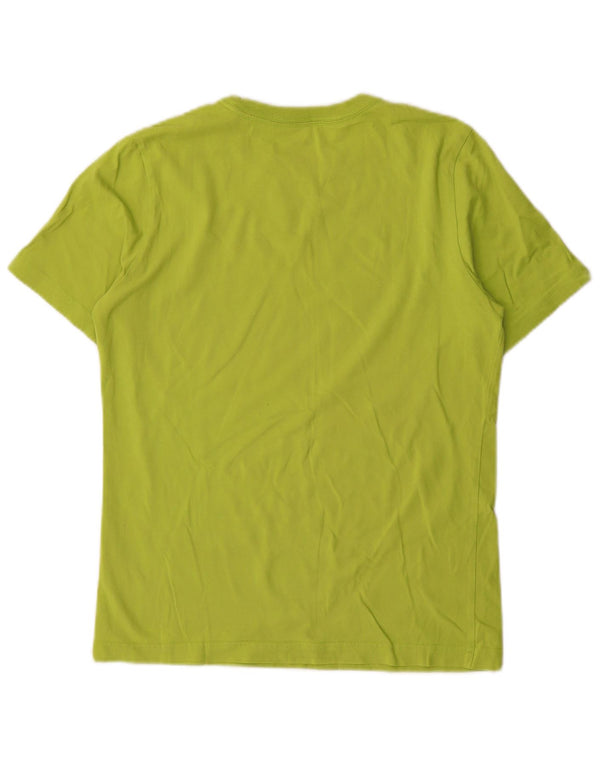 Adidas Boys Graphic T-Shirt Top 13-14 ετών Πράσινο βαμβακερό