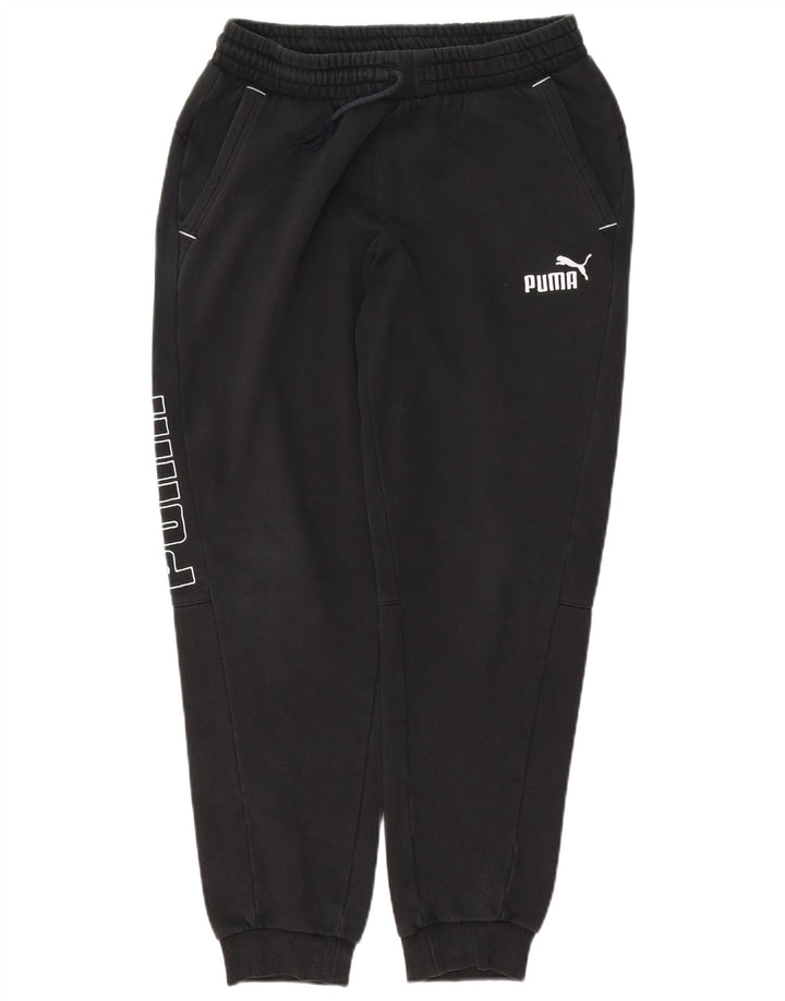 Ανδρική αθλητική φόρμα Puma Graphic Παντελόνι Joggers Μεσαίο μαύρο βαμβακερό