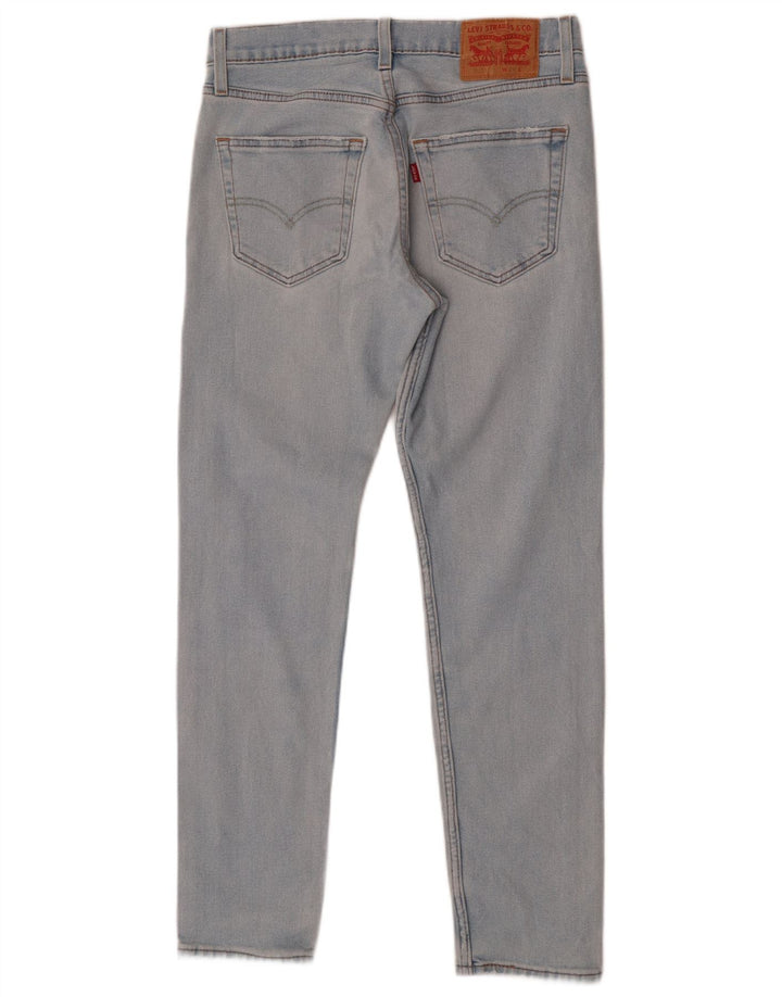 Levi's Mens 502 Tapered Jeans W29 L30 Blue Cotton