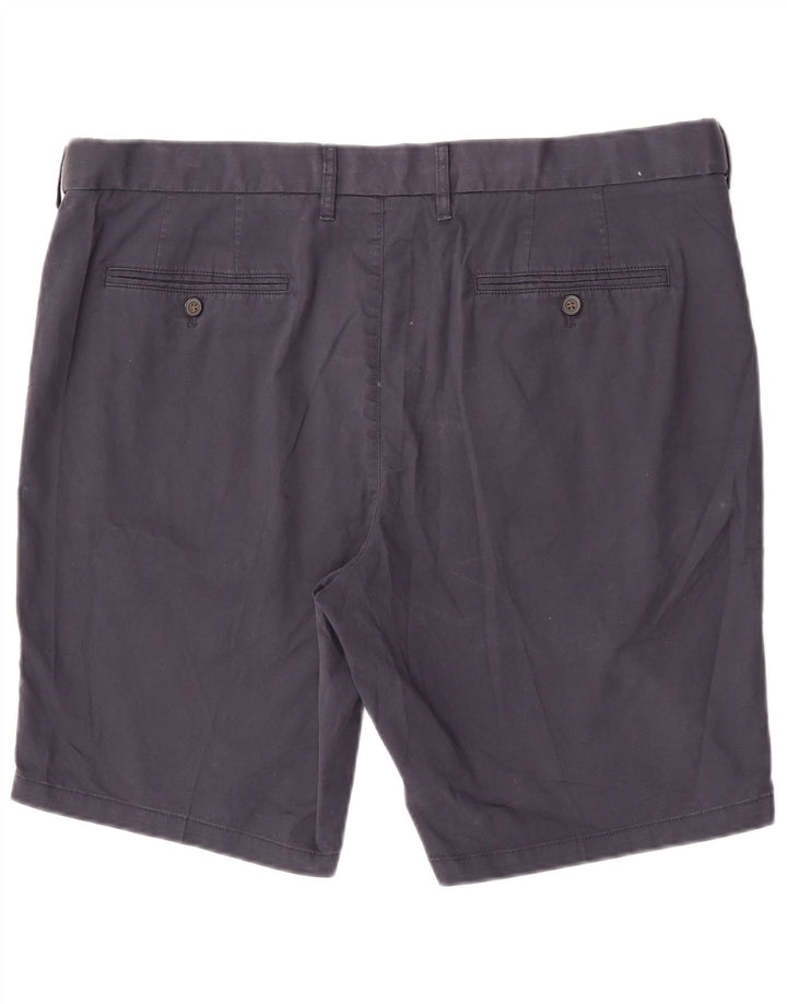 Ανδρικό σορτς Chino Marks & Spencer W42 2XL Navy Blue Cotton