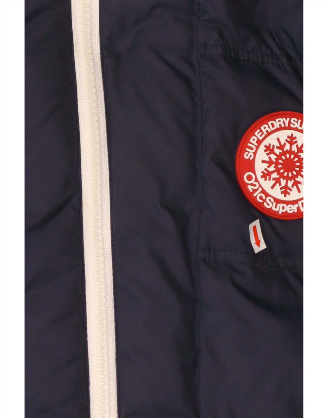 Superdry Ανδρικό Μπουφάν με Γραφικό Γραφικό Επενδυμένο UK 40 Large Navy Blue