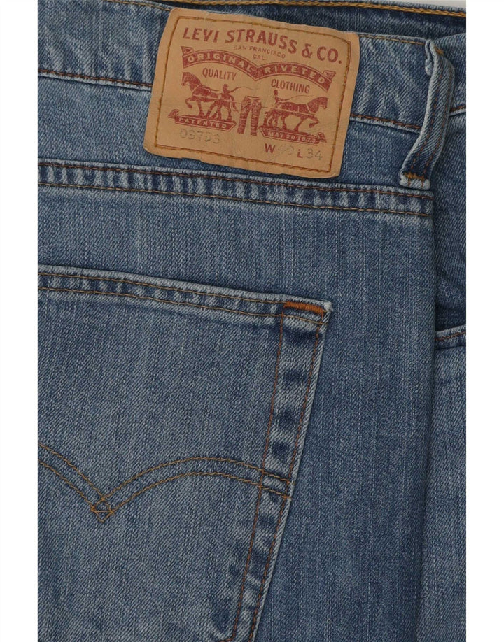 Ανδρικό τζιν Levi's Slim W40 L34 Μπλε βαμβακερό