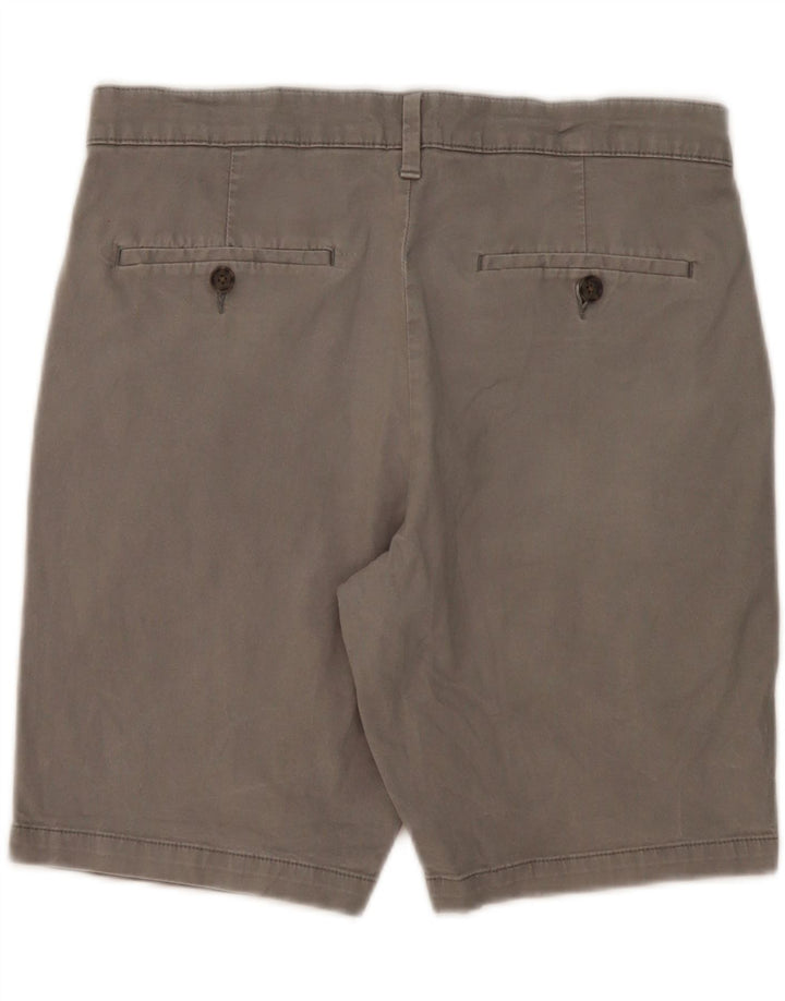 MARKS & SPENCER Ανδρικό σορτς Chino W32 Μεσαίο γκρι βαμβακερό
