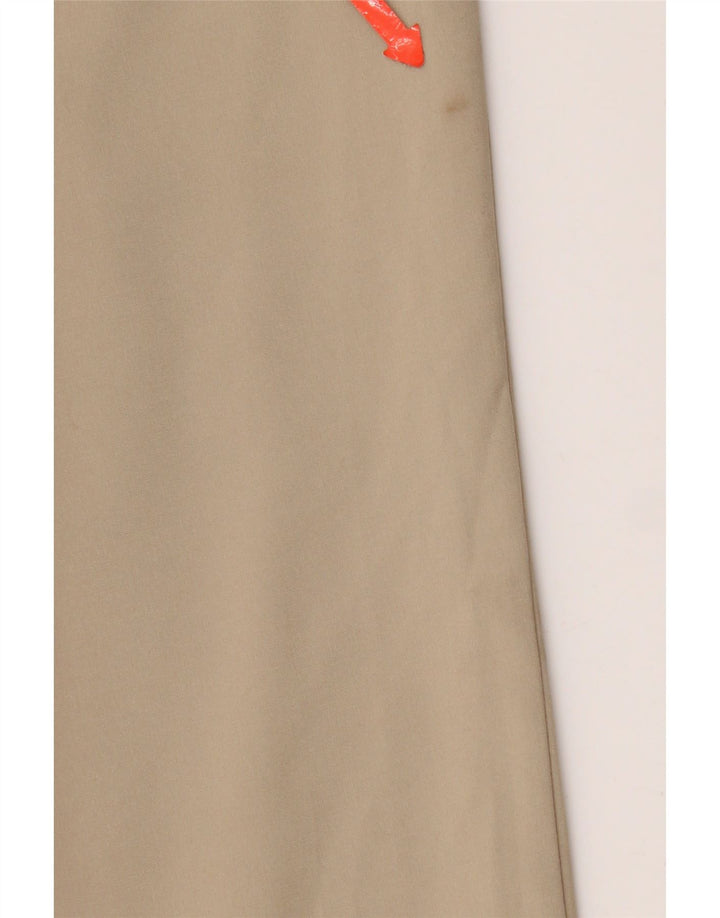 Izod Γυναικείο ίσιο παντελόνι Chino W32 L30 Beige Polyester