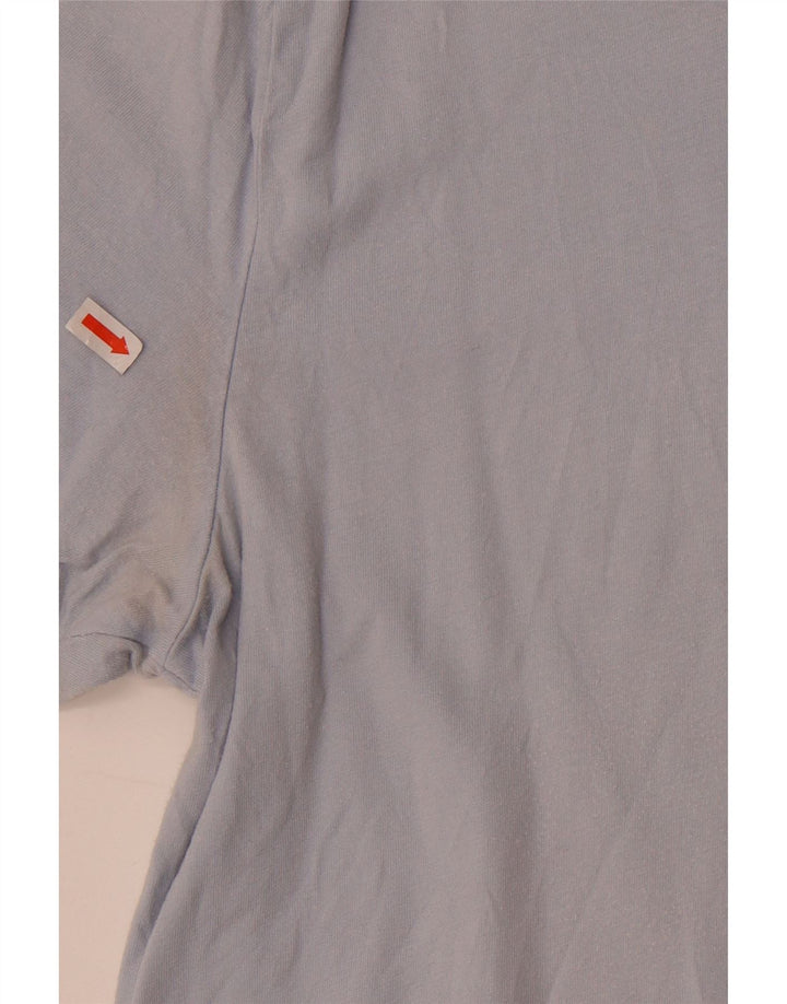 Ανδρικό T-Shirt Hollister Top μεγάλο μπλε βαμβακερό