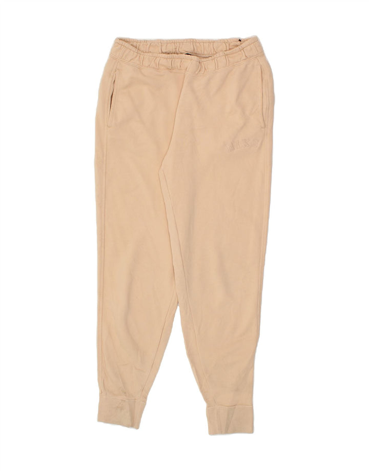 NIKE Mens Tracksuit Trousers Joggers Small  Beige Vintage Nike and Second-Hand Nike from Messina Hembry 