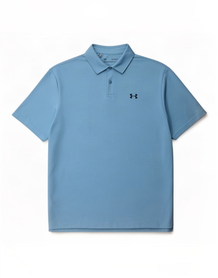 Under Armour Ανδρικό Πόλο Μπλουζάκι Μεγάλο Μπλε Πολυεστέρα
