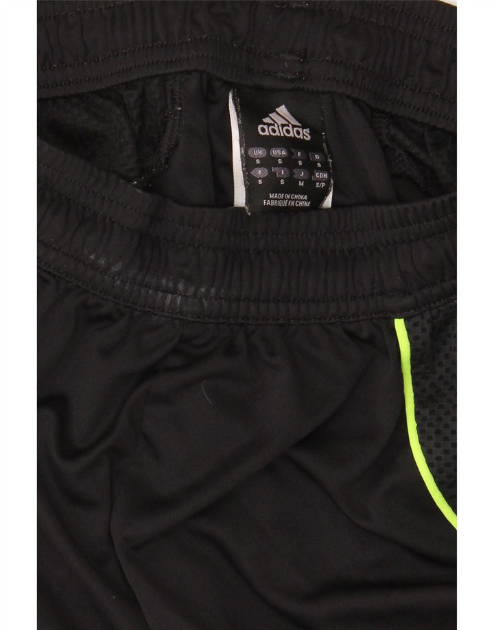 ADIDAS Mens Sport Shorts Small  Black Colourblock Polyester Vintage Adidas and Second-Hand Adidas from Messina Hembry 